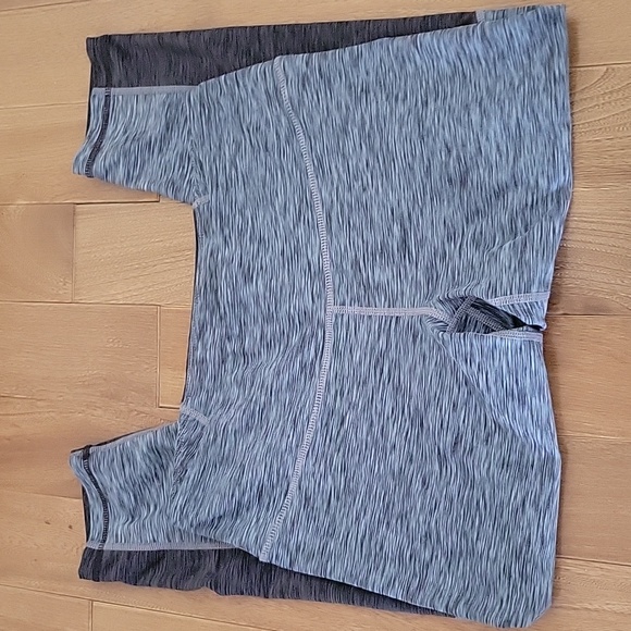 Prana Needra Yoga Capris Leggings Blue Gray Medium - Picture 4 of 7